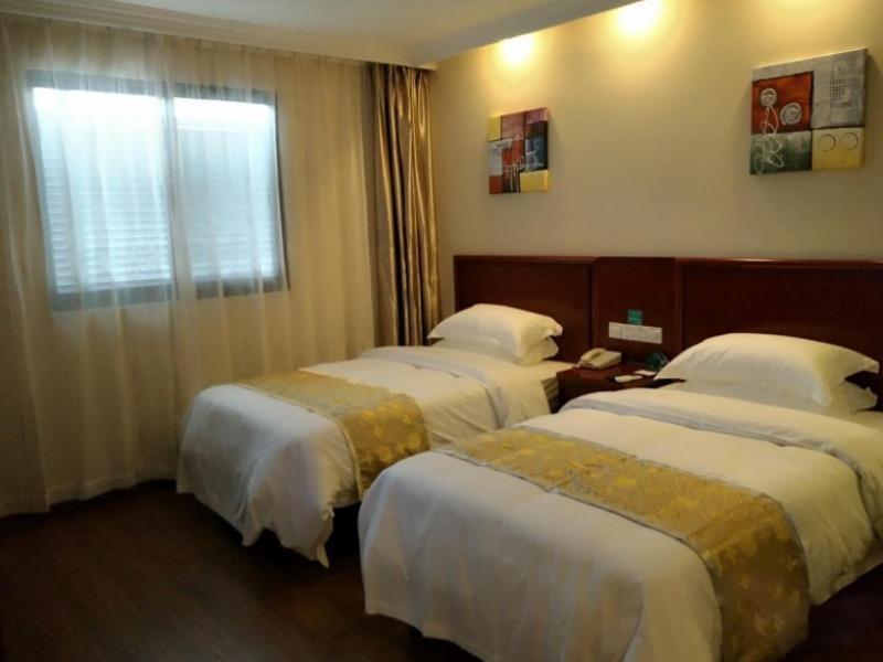 Greentree Inn Jiangsu Suzhou Suzhouleyuan Tianping College Business Hotel ภายนอก รูปภาพ