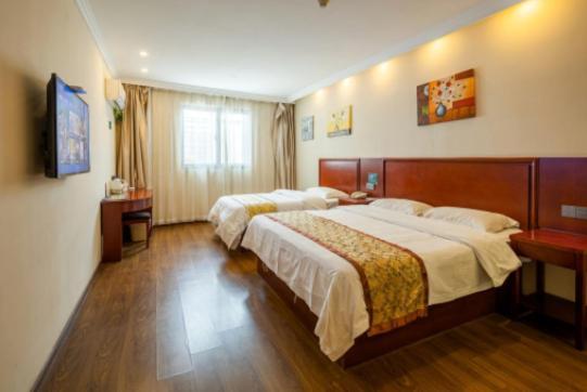 Greentree Inn Jiangsu Suzhou Suzhouleyuan Tianping College Business Hotel ภายนอก รูปภาพ