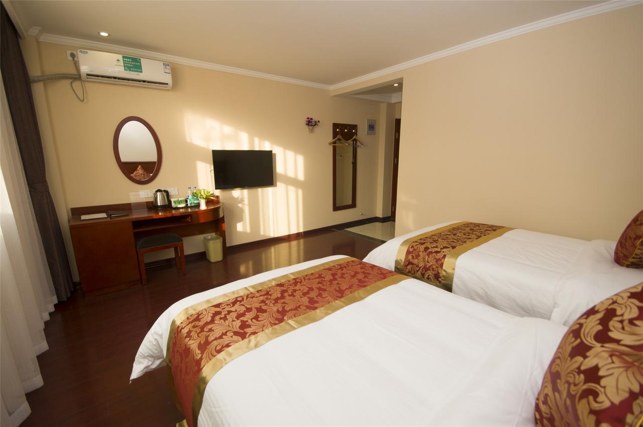 Greentree Inn Jiangsu Suzhou Suzhouleyuan Tianping College Business Hotel ภายนอก รูปภาพ