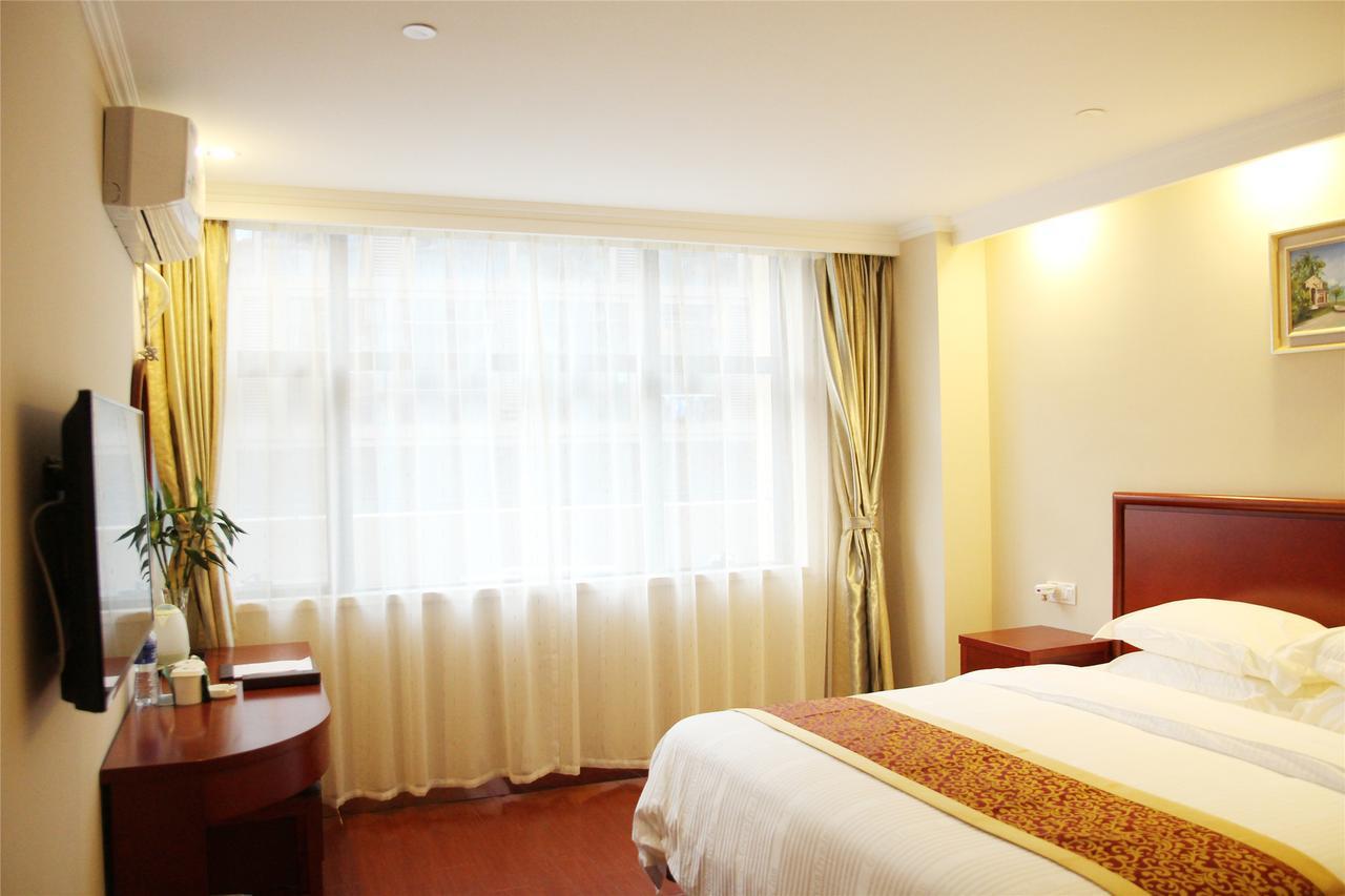 Greentree Inn Jiangsu Suzhou Suzhouleyuan Tianping College Business Hotel ภายนอก รูปภาพ