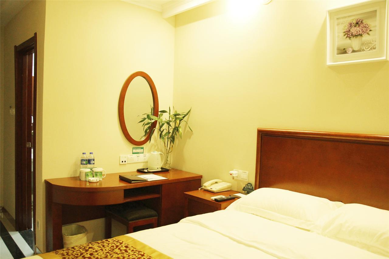 Greentree Inn Jiangsu Suzhou Suzhouleyuan Tianping College Business Hotel ภายนอก รูปภาพ